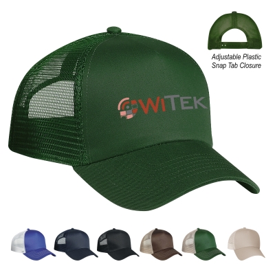 5 Panel Cotton Mesh Back 